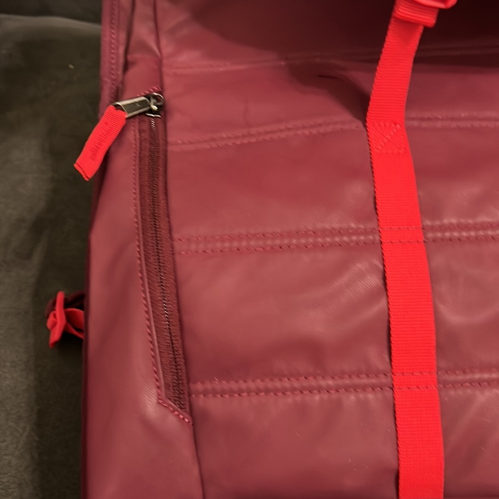 Under Armour Maroon Knapsack Backpack - image 4